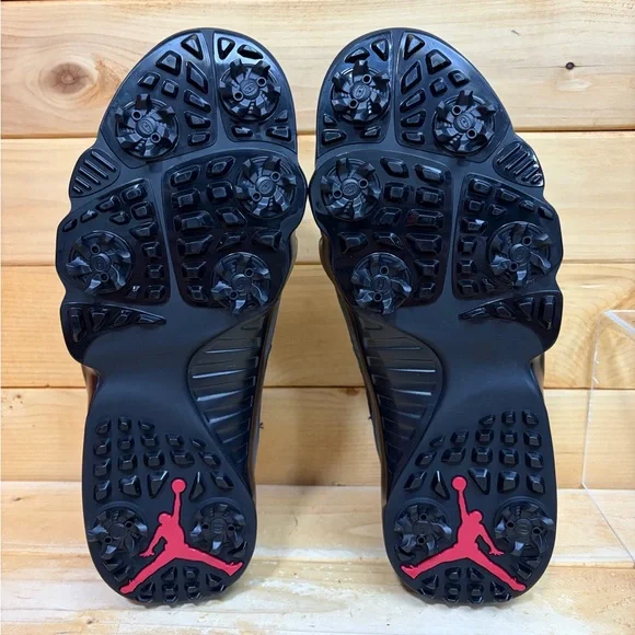 Nike Air Jordan 9 Retro Low Golf Charcoal Grey Black Men’s Size 10.5 FJ5934-002 - Picture 4 of 7